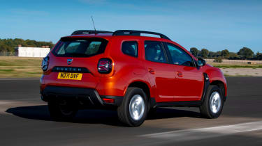 Dacia Duster - rear tracking